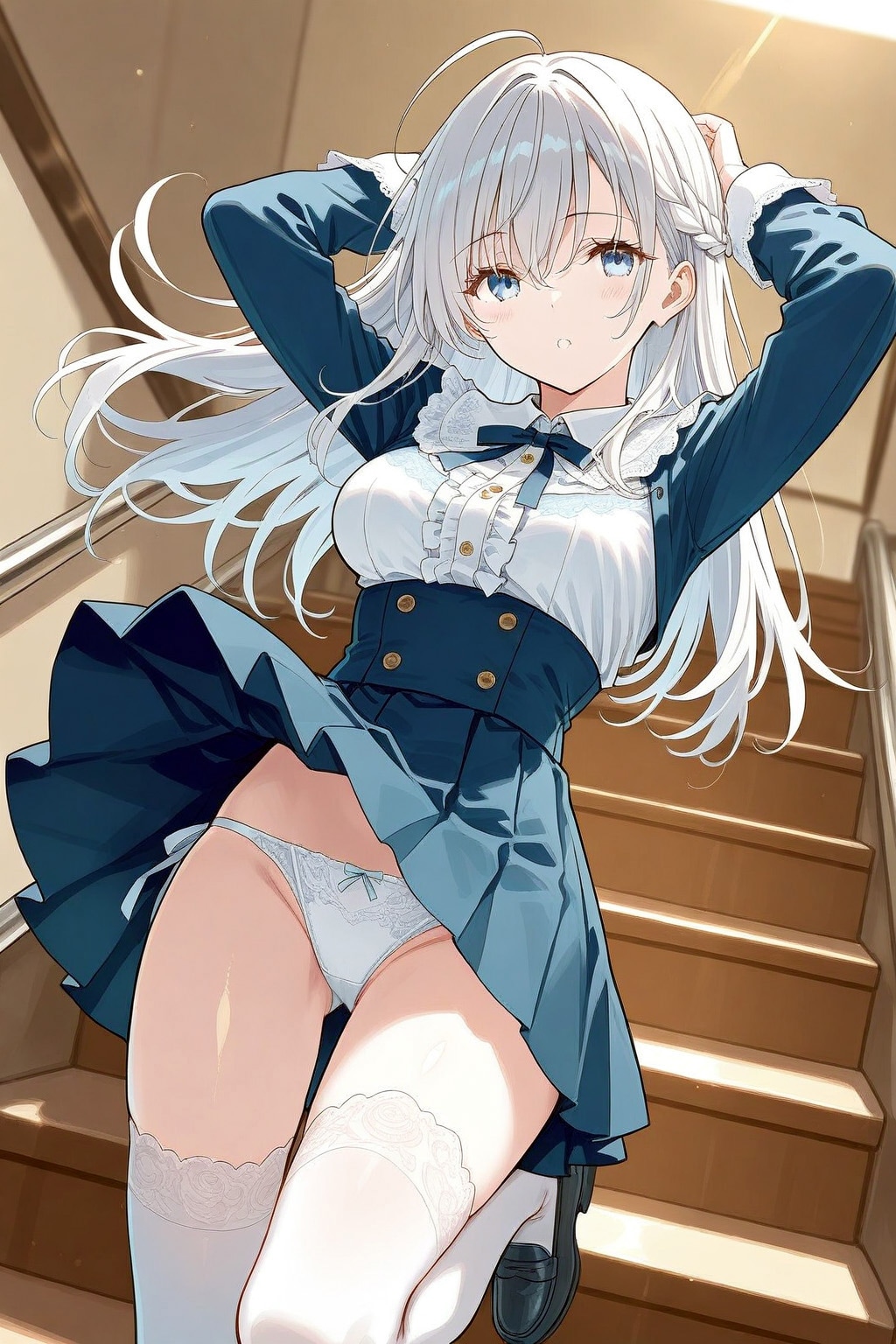 階段の上昇気流
