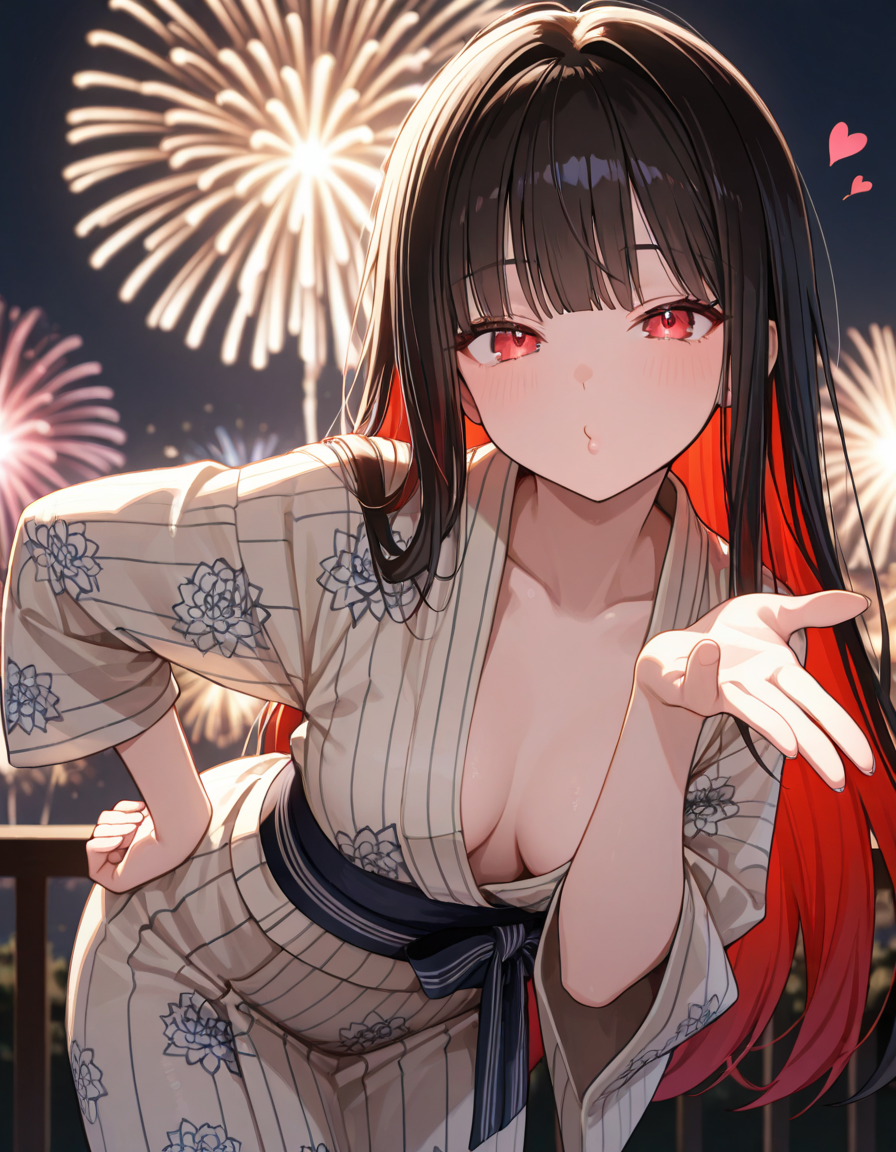 花火とキス