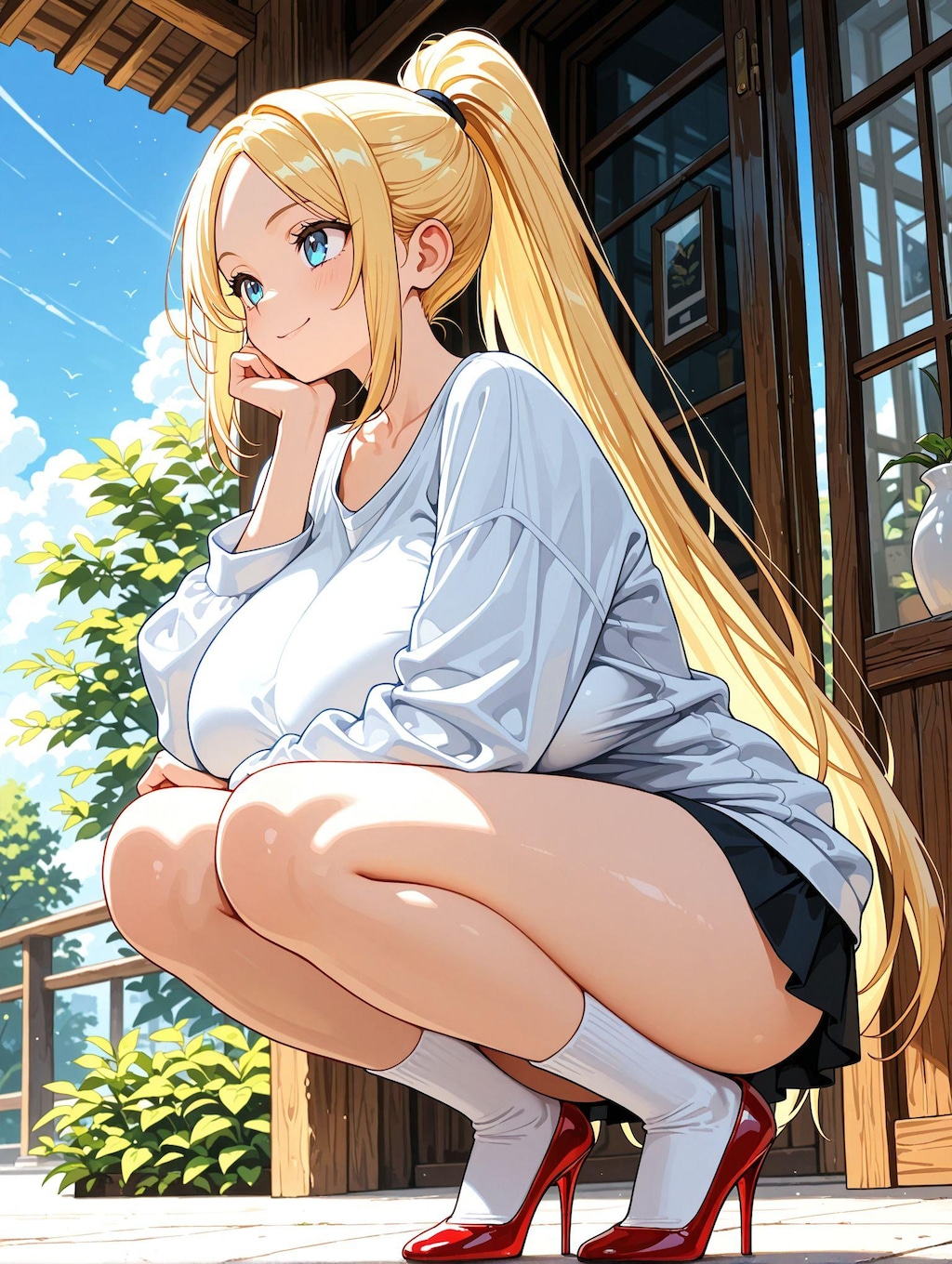 オーバーサイズの服