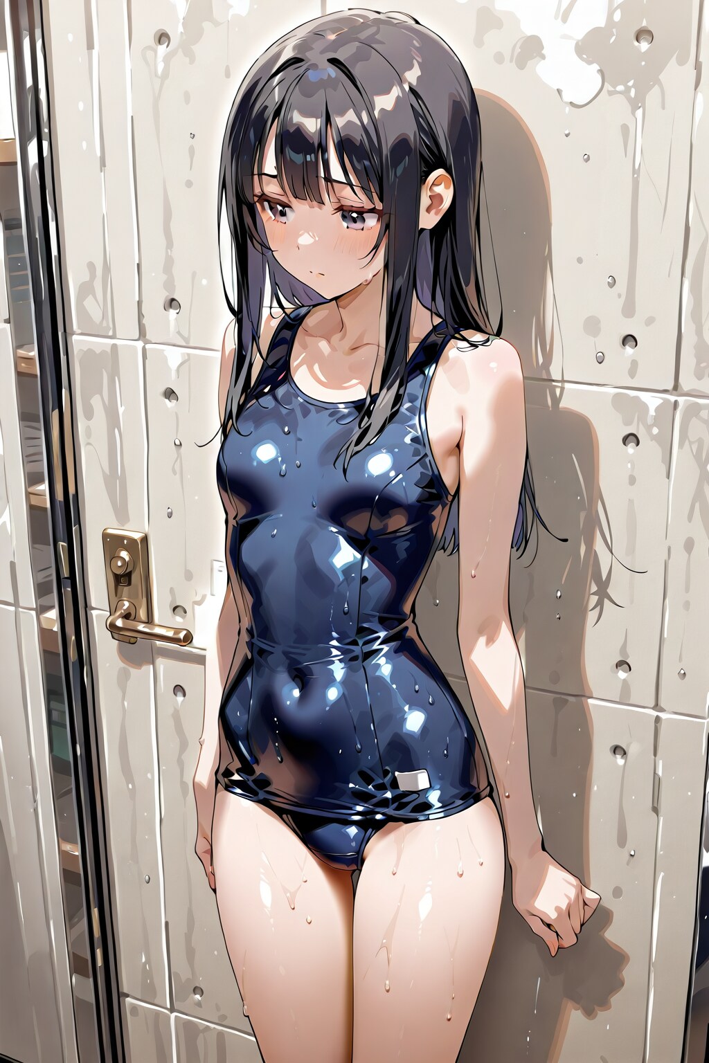 私と泳いで欲しいけど、ダメですか？