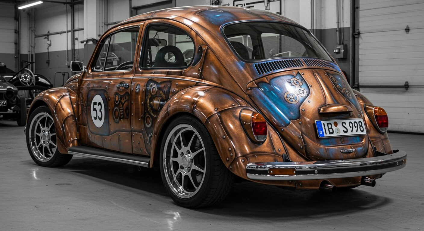 スチームパンクワーゲンビートル | の人気AIイラスト・グラビア