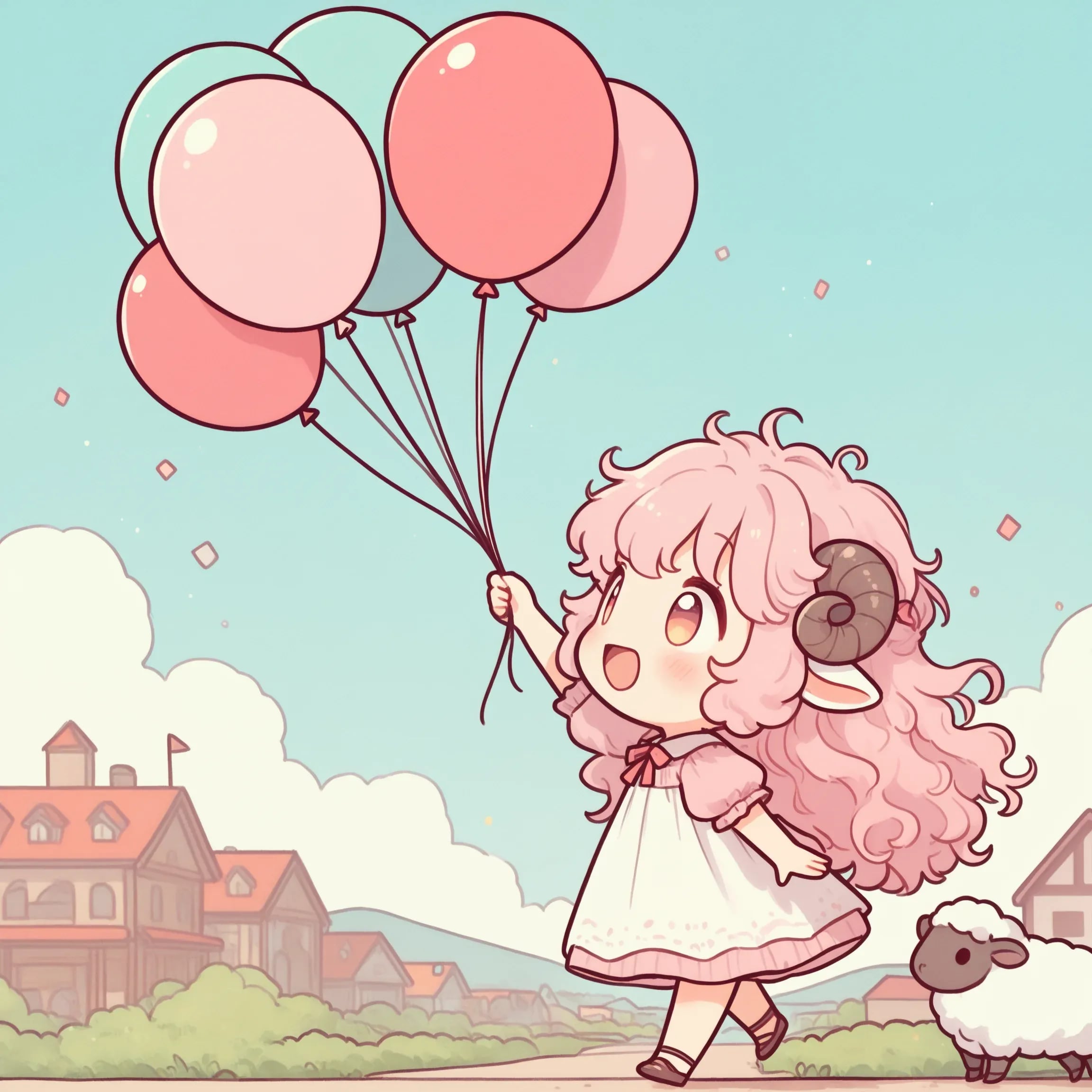 8月6日　バルーンの日 | の人気AIイラスト・グラビア