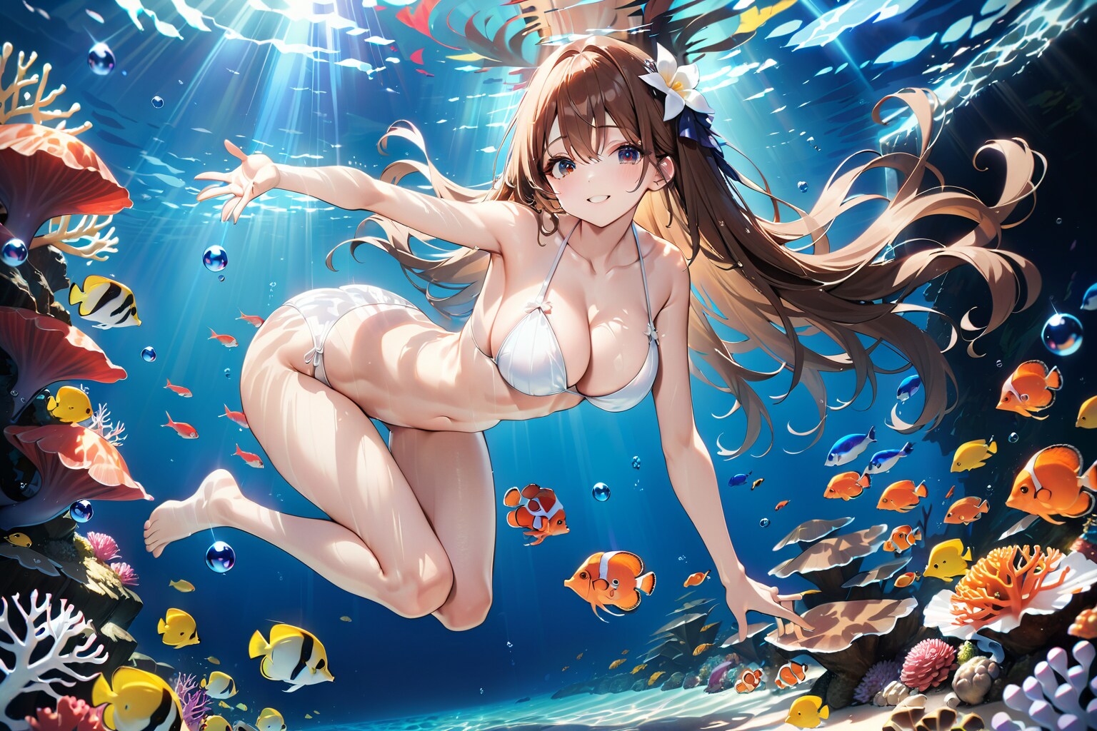 珊瑚礁の亜寿沙先生