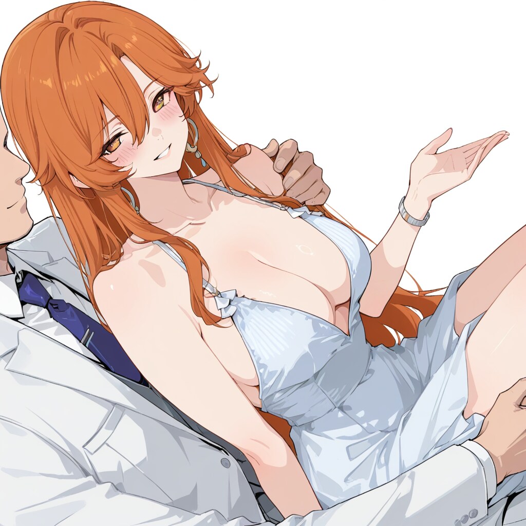 膝の上に！