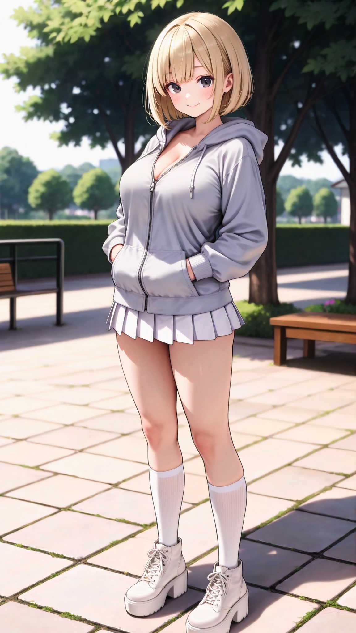 1413（グレーのパーカー）