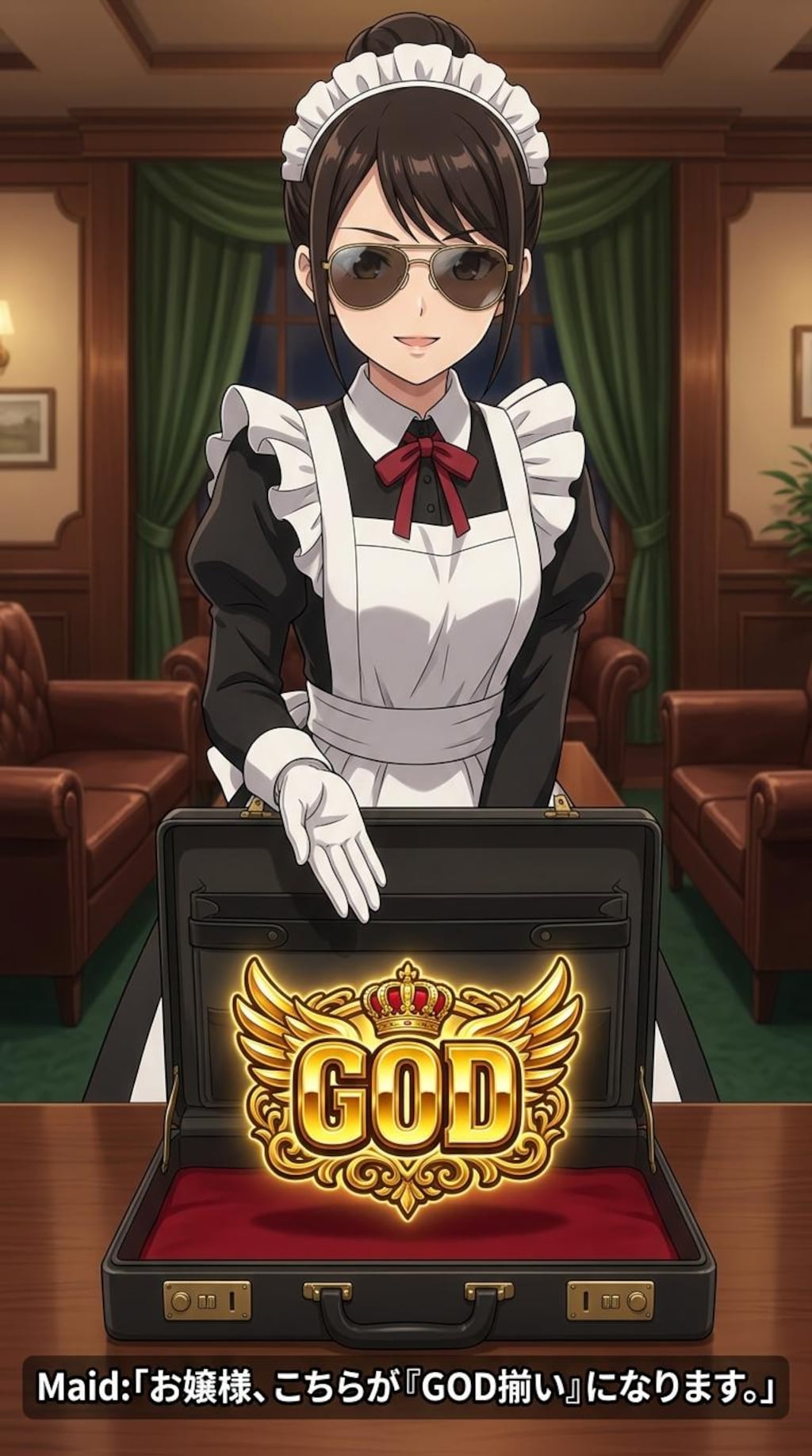 取引のメイドさんのボツ画像