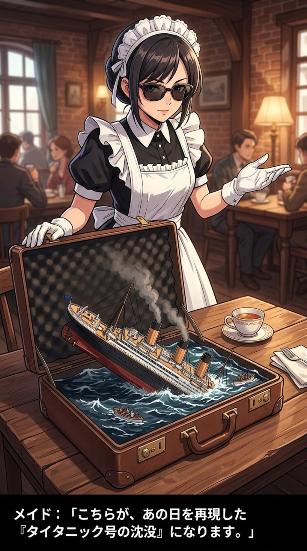 取引のメイドさんのボツ画像