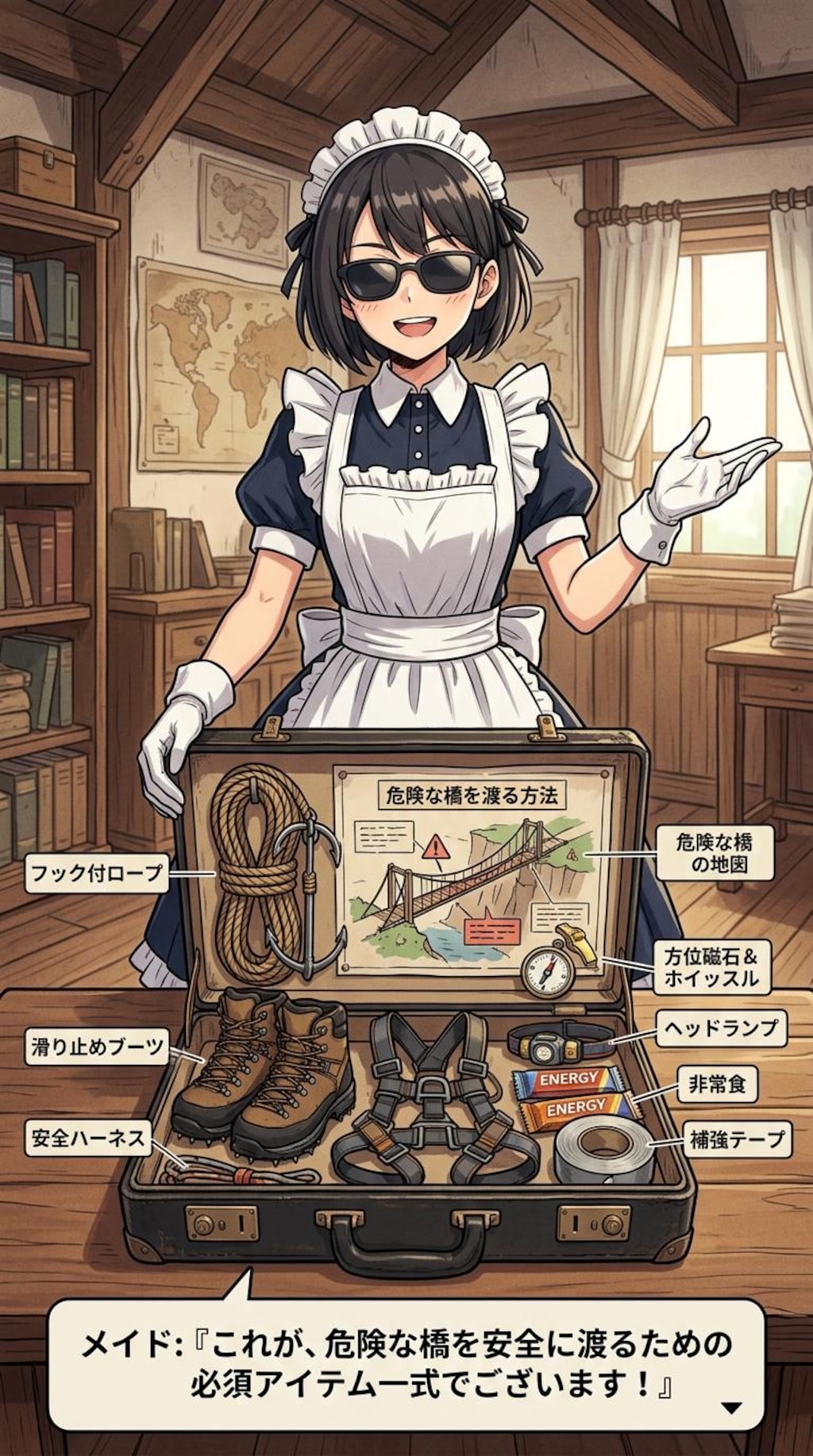 取引のメイドさんのボツ画像