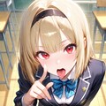 金髪ショートヘア 3枚目