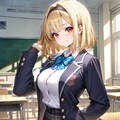 金髪ショートヘア 2枚目