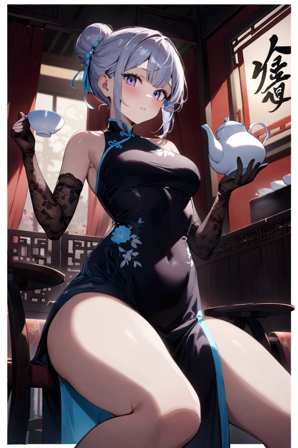 東洋的下午茶 | の人気AIイラスト・グラビア