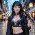 黒の美女 4枚目