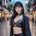 黒の美女 10枚目
