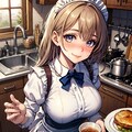 我が家のメイドさん/Let's make breakfast！ 3枚目
