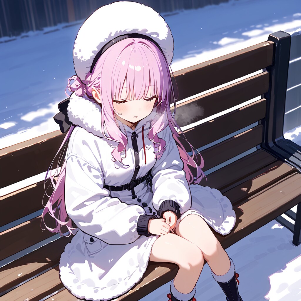 ねむちゃん011～冬の姿～