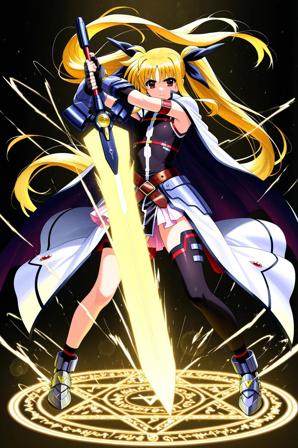 フェイト➡　えいやあー