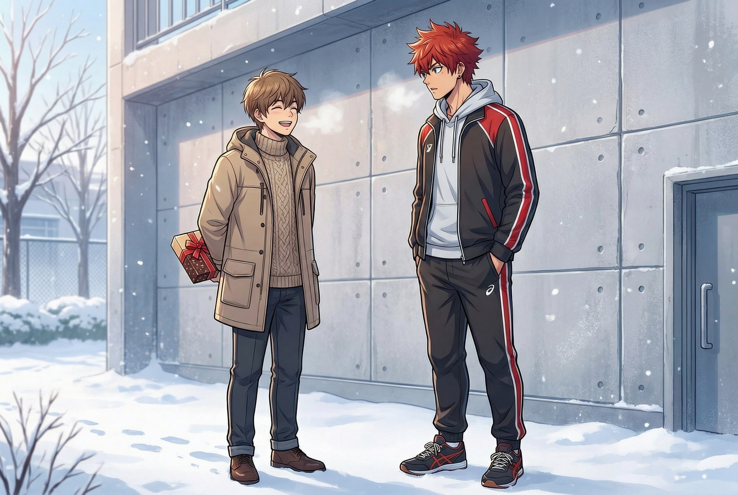 親友への本命チョコレート | の人気AIイラスト・グラビア