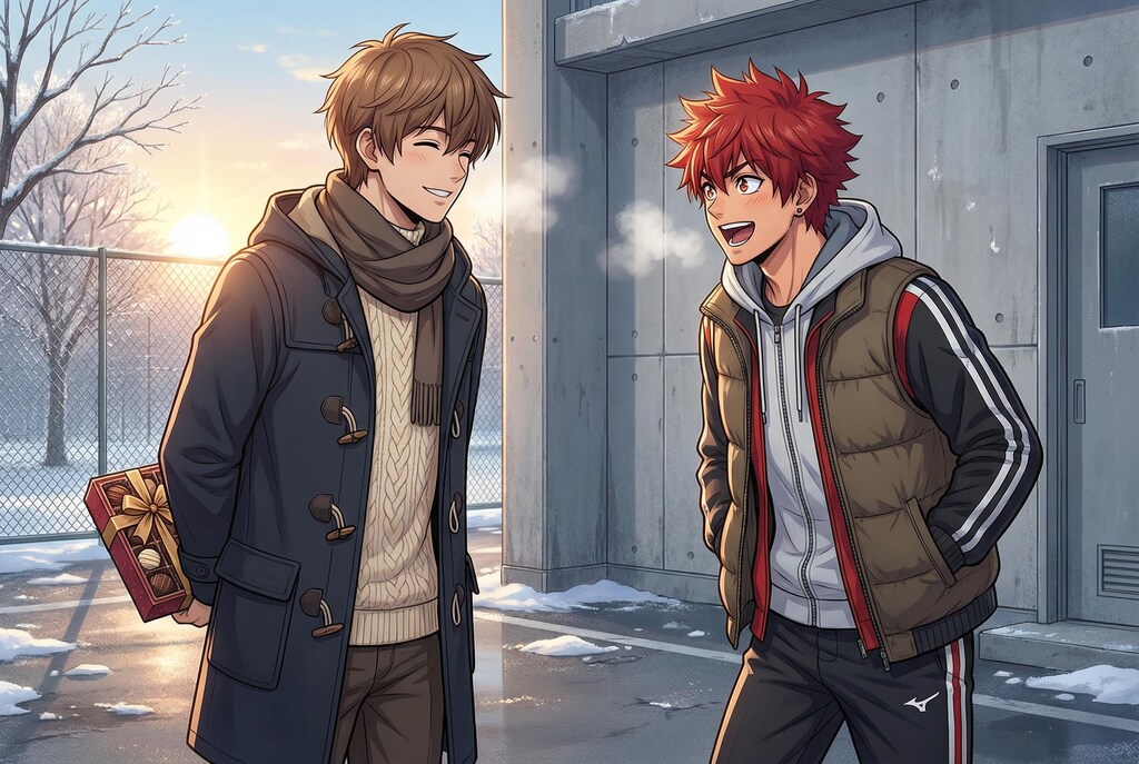 親友への本命チョコレート