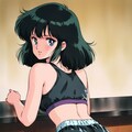 椅子に座る 2枚目