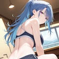 椅子に座る 4枚目