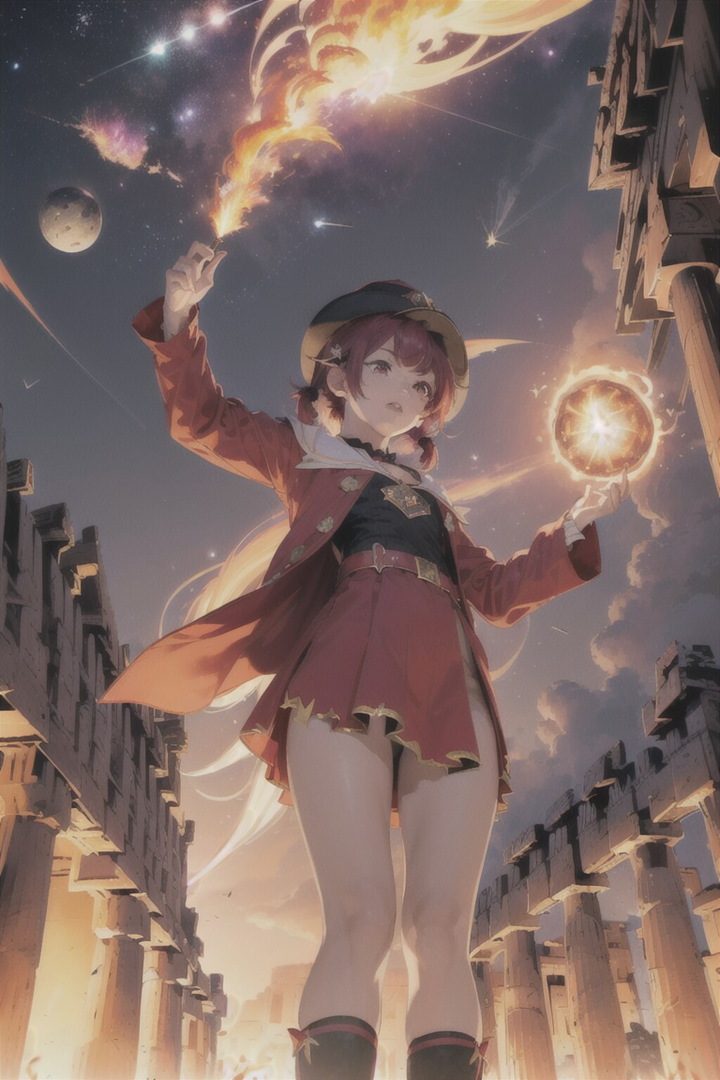 ★(12作品)メテオ使いの宮廷魔術師(物語付き)/court magician who can cast meteor strike(tail)