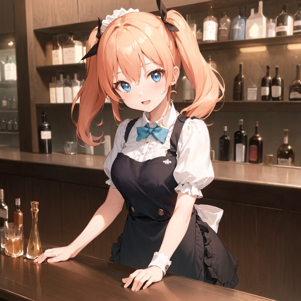 とあるバーの看板娘