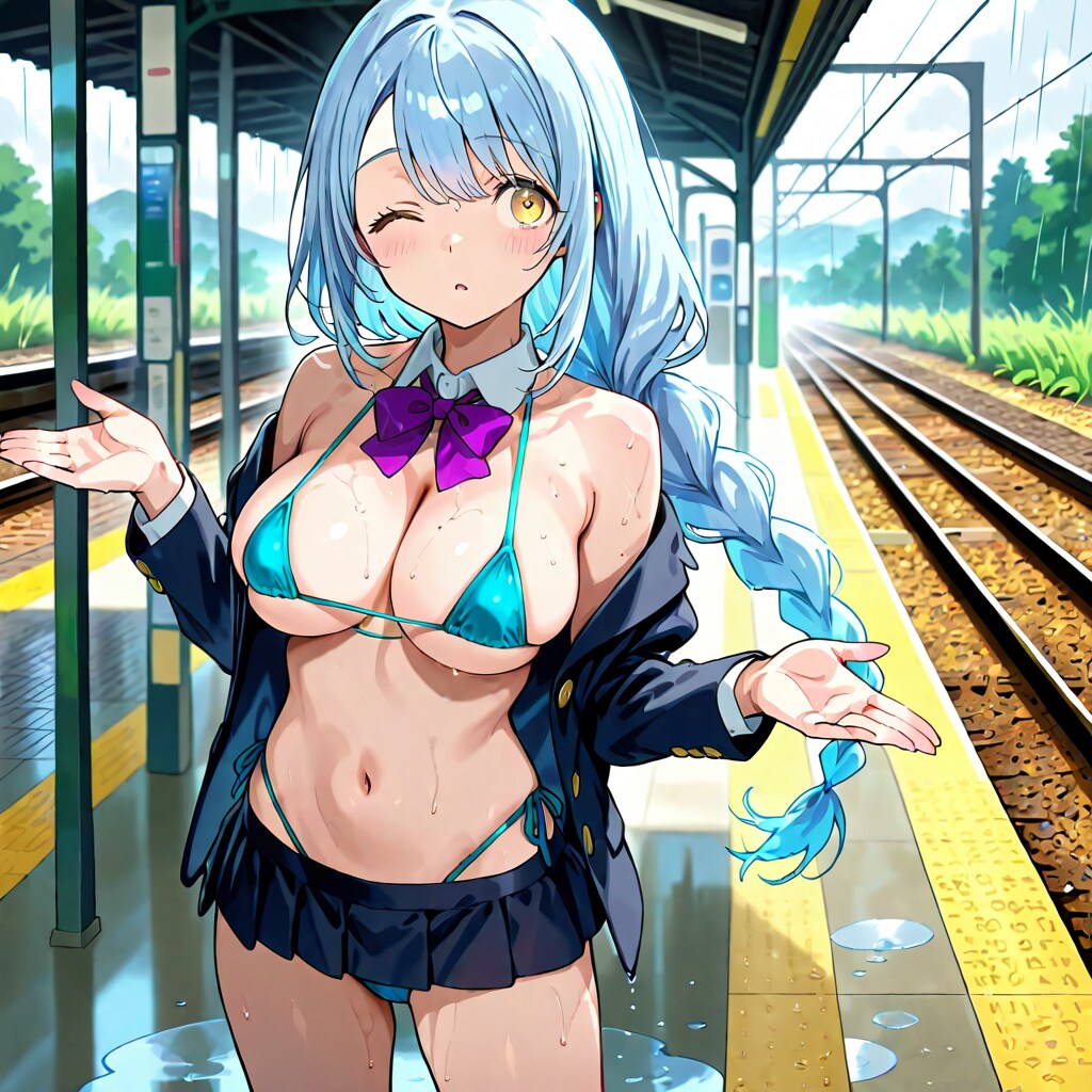 雨から始まる新学期⑤