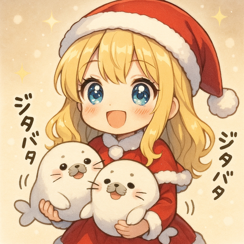 アザラシとったどー