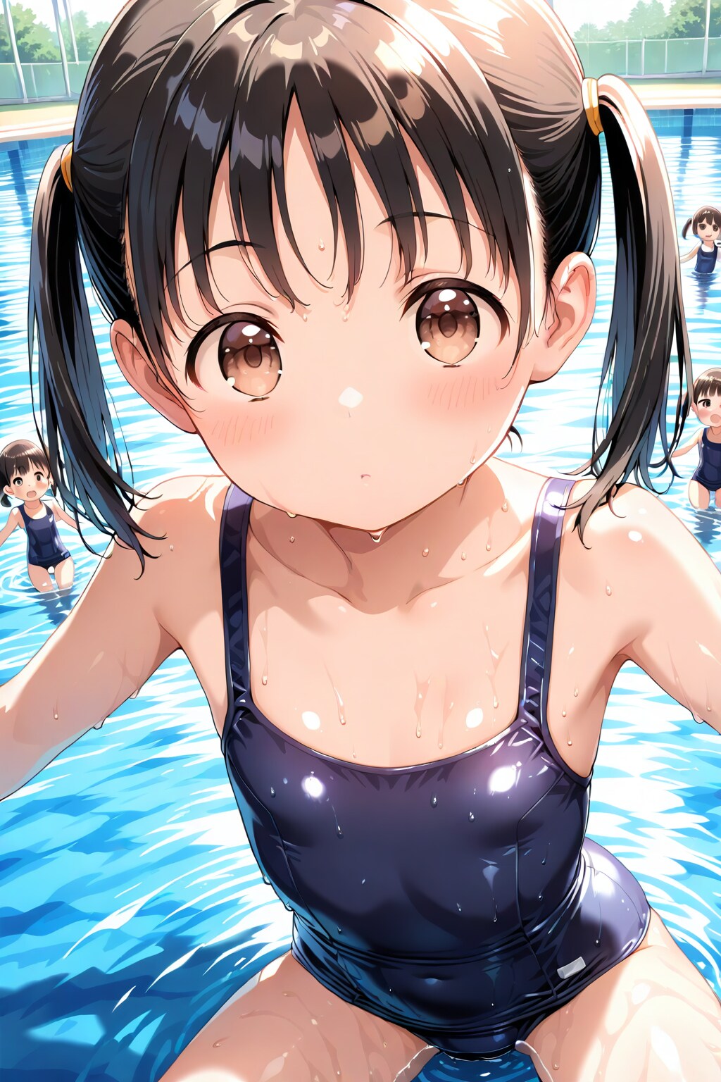 スク水美少女
