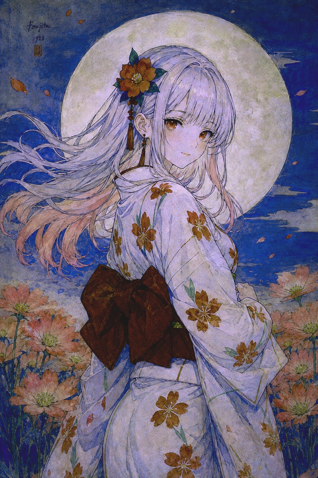 秋桜麗月 | の人気AIイラスト・グラビア
