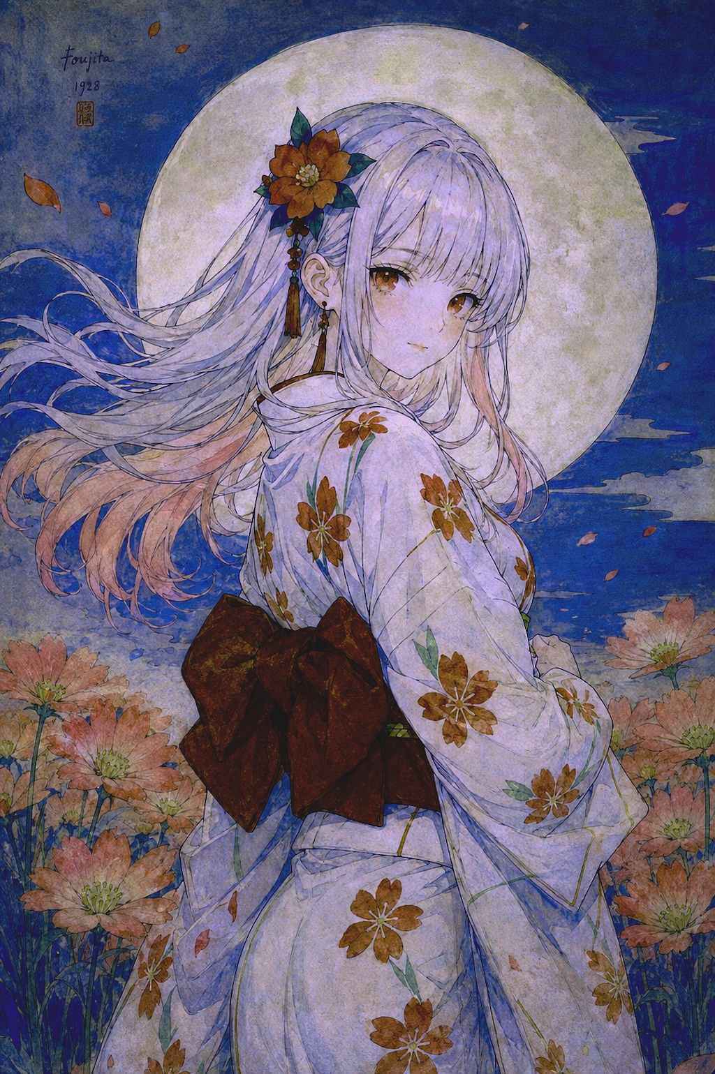 秋桜麗月