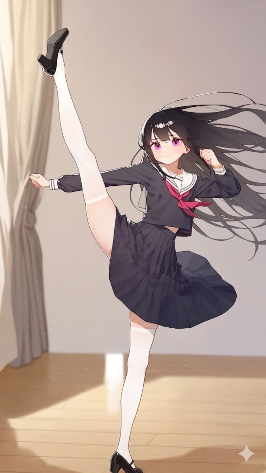 おはよう！挨拶ハイキック