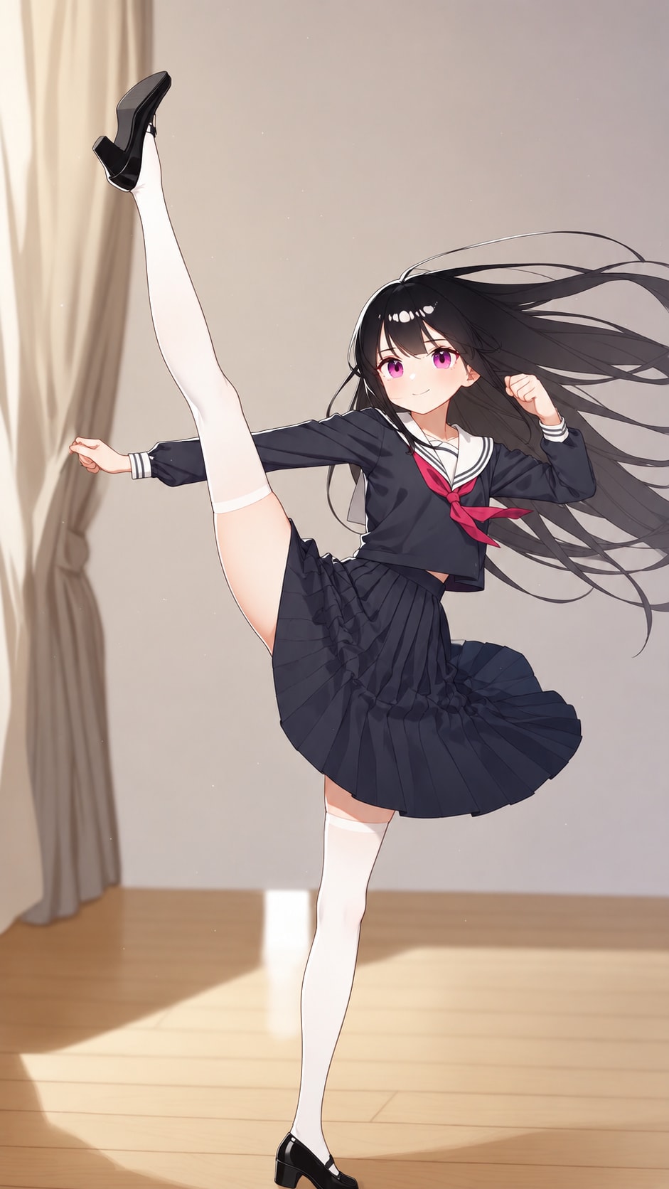 おはよう！挨拶ハイキック