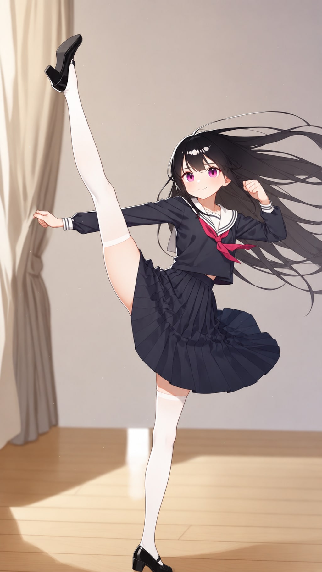 おはよう！挨拶ハイキック