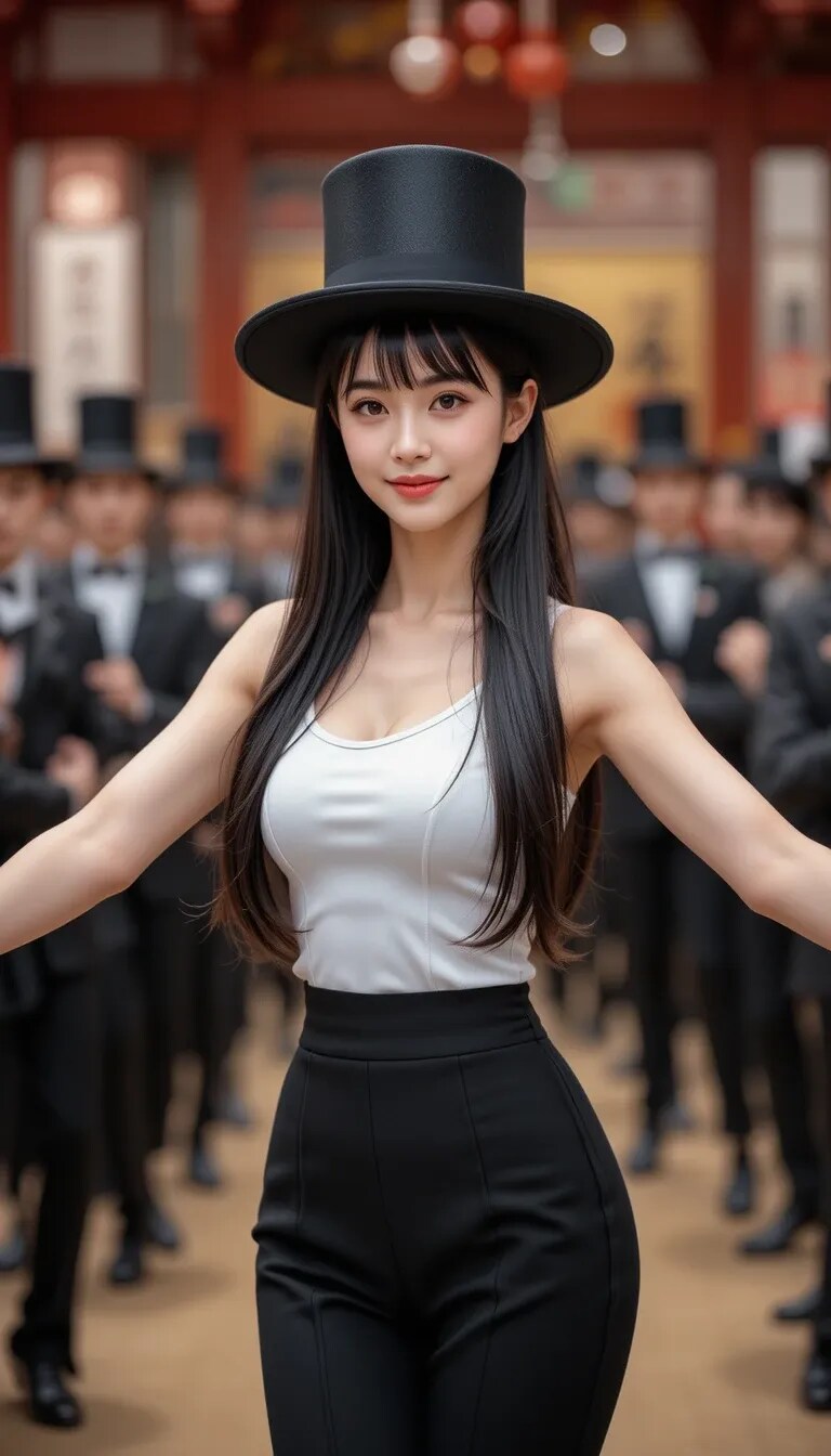 かっこかわいいダンサー白鳥英美梨の横浜伊勢山皇大神宮公演