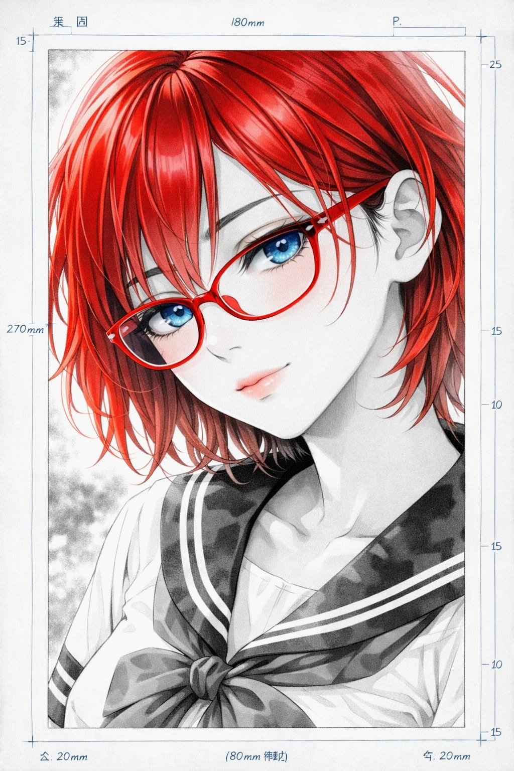 USB真澄お姉やん👓️✨53 | の人気AIイラスト・グラビア