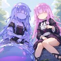 桃紫スライムのオフ 2枚目