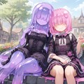 桃紫スライムのオフ 3枚目