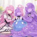 桃紫スライムのオフ 8枚目
