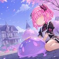 桃紫スライムのオフ 11枚目