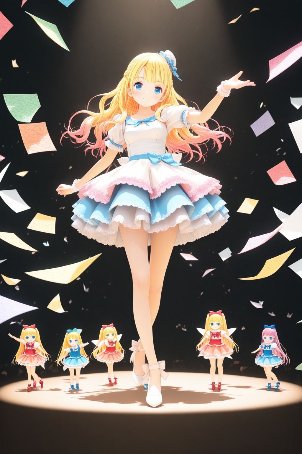 紙の上で踊る妖精