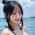 ちっちゃい黒ビキニ 10枚目
