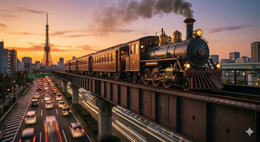 300日で地球一周列車の旅