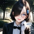 隠れ目タキシード 6枚目