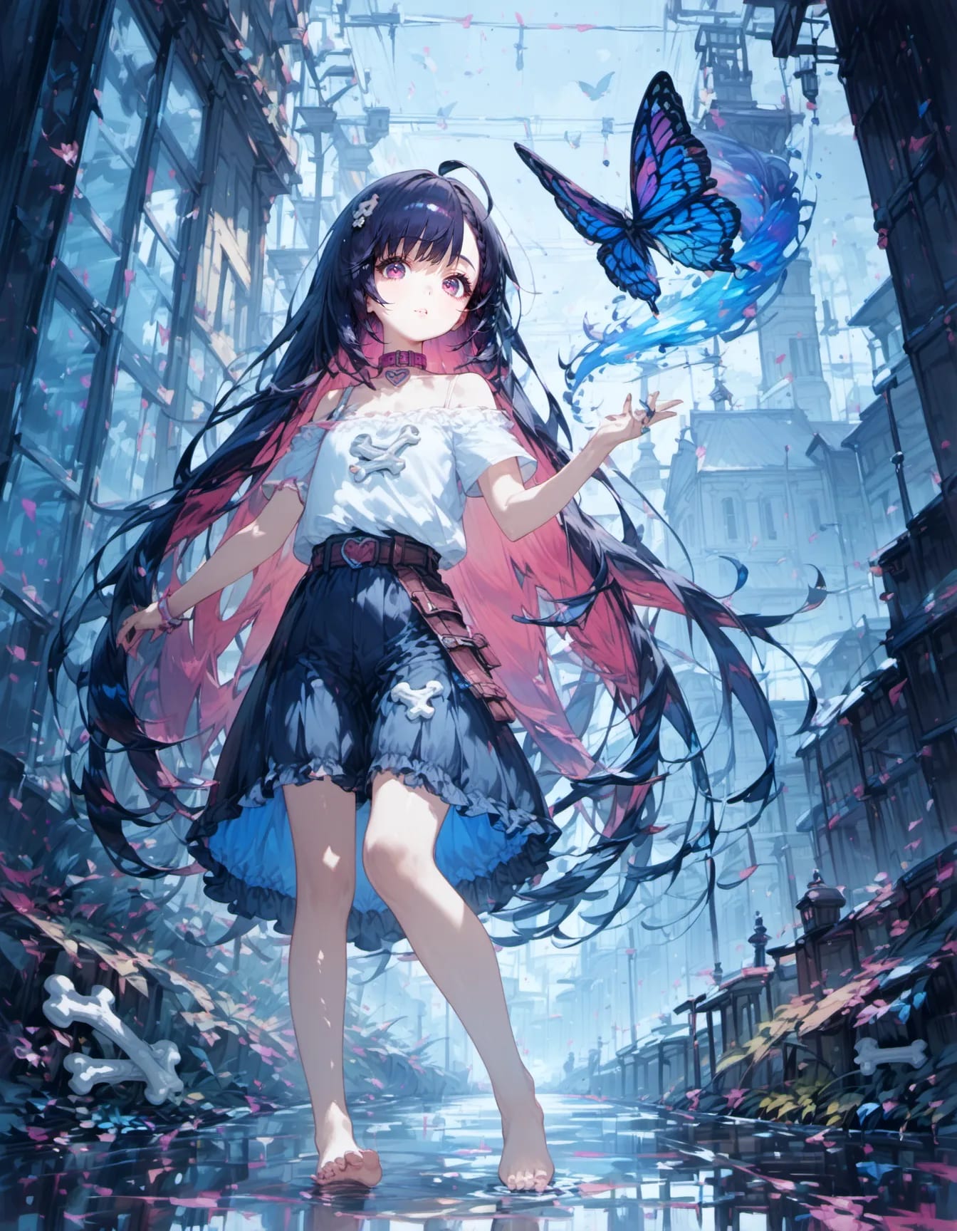 Barefoot in the Lost City | の人気AIイラスト・グラビア