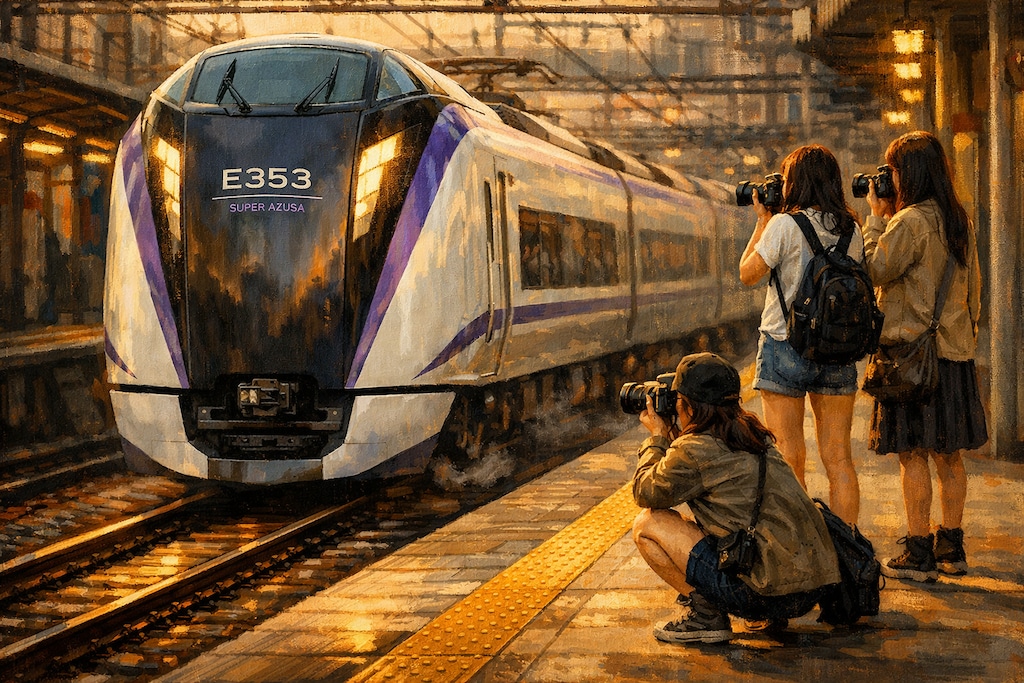 スーパーあずさ。