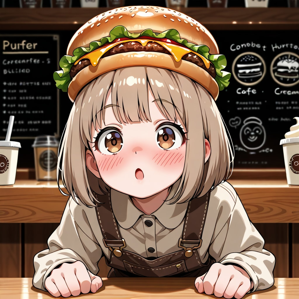 バーガーガール🍔１−２ | の人気AIイラスト・グラビア