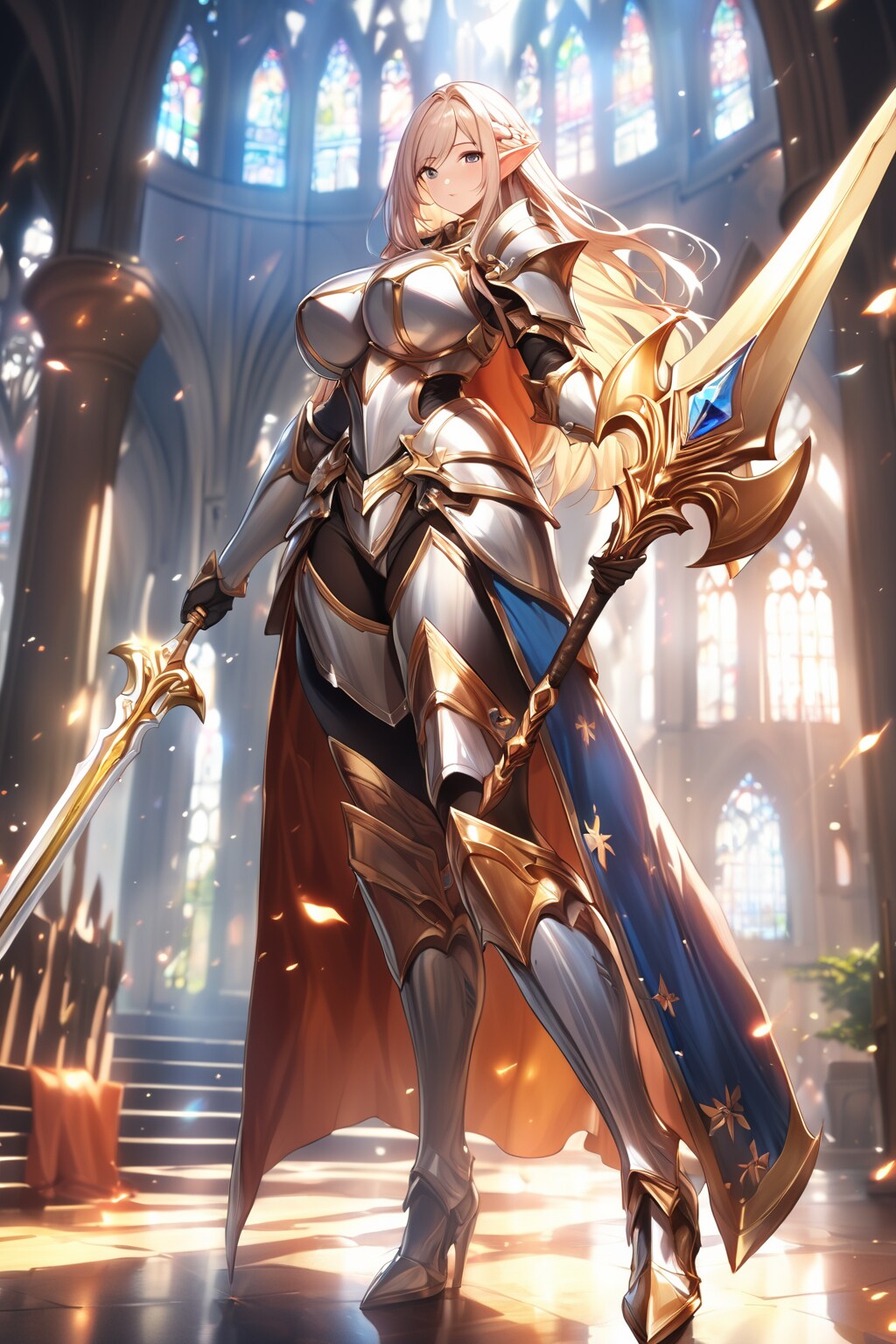 エルフの騎士 | の人気AIイラスト・グラビア