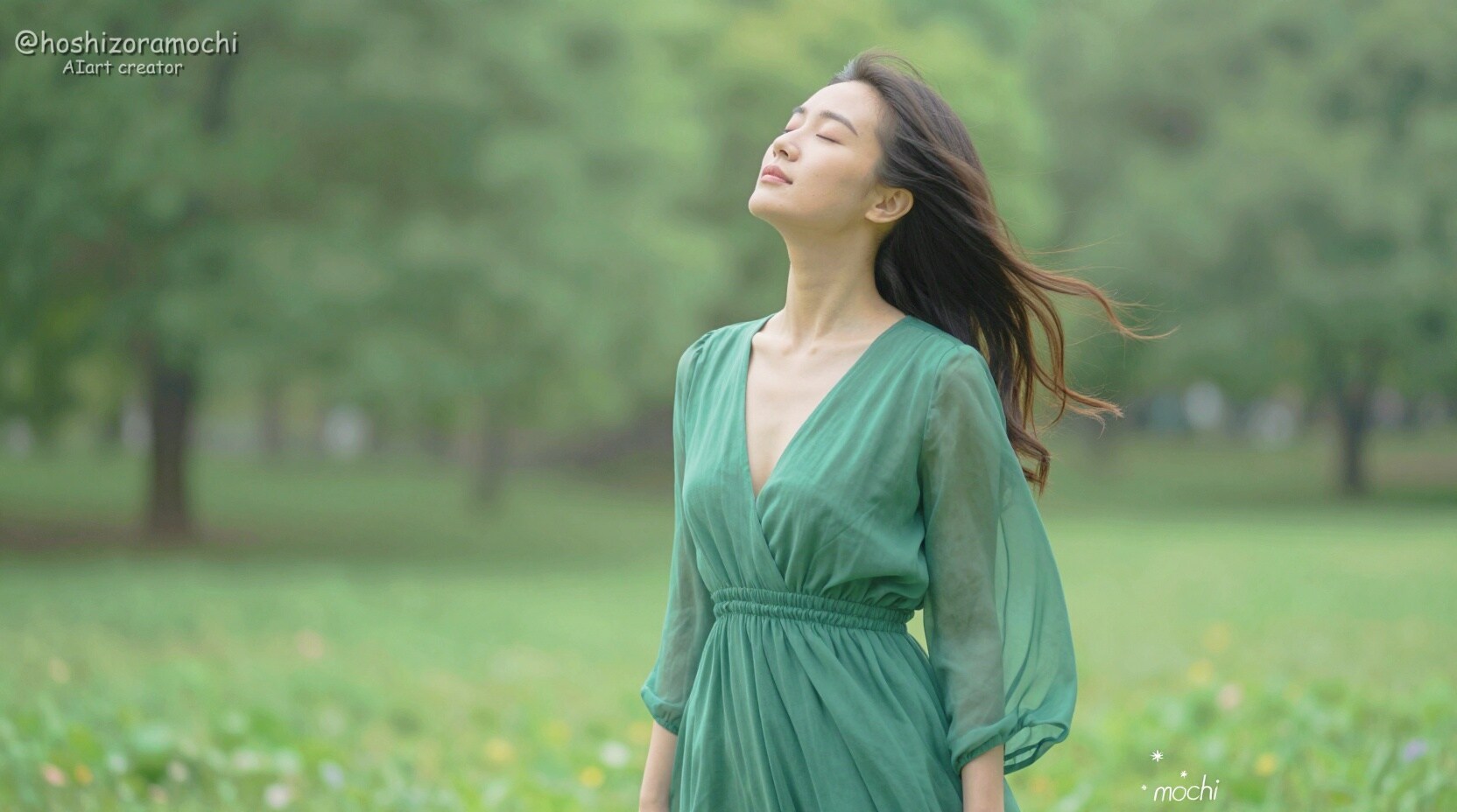 新緑の風を抱きしめて🍃
