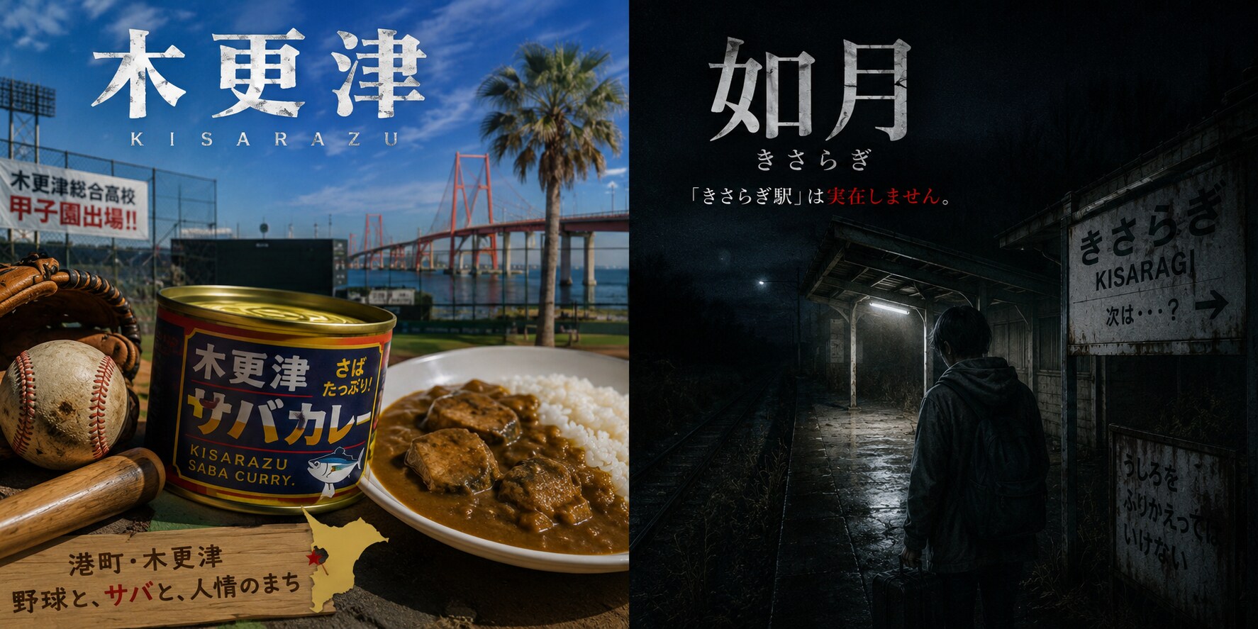 「きさらづ」と「きさらぎ」